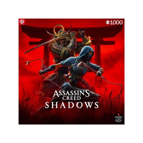 Good Loot Gaming Puzzle: Assassin's Creed Shadows Naoe & Yasuke (1000 pieces) Good Loot Gaming Puzzle: Assassin's Creed Shadows Naoe & Yasuke (1000 pieces)