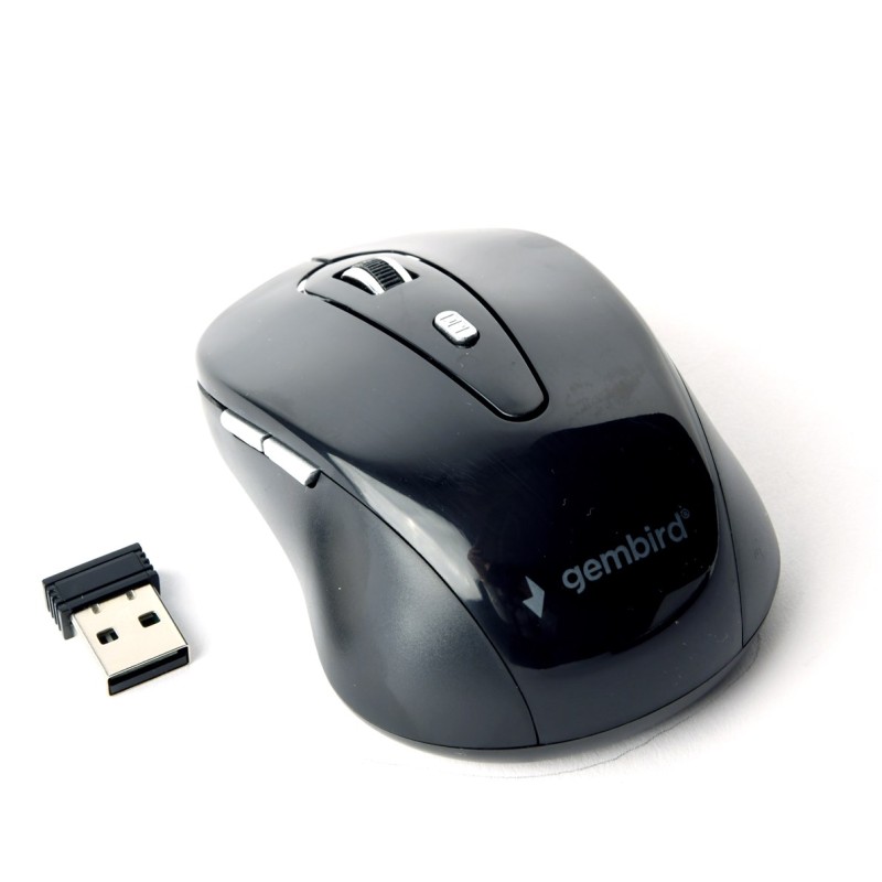Gembird MUSW-6B-01 mouse Office Right-hand RF Wireless Optical 1600 DPI Gembird MUSW-6B-01 mouse Office Right-hand RF Wireless Optical 1600 DPI