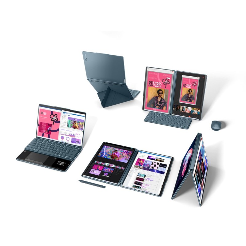 Lenovo Yoga Book 9 13IMU9 Intel Core Ultra 7 155U Hybrid (2-in-1) 33.8 cm (13.3 Lenovo Yoga Book 9 13IMU9 Intel Core Ultra 7 155U Hybrid (2-in-1) 33.8 cm (13.3