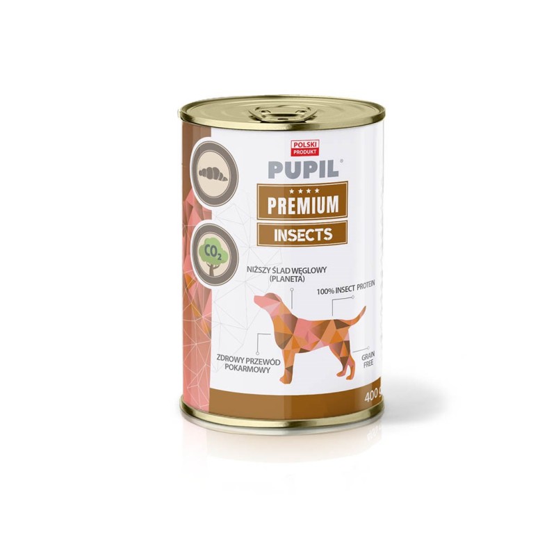 PUPIL Premium Insect - wet dog food - 400g PUPIL Premium Insect - wet dog food - 400g