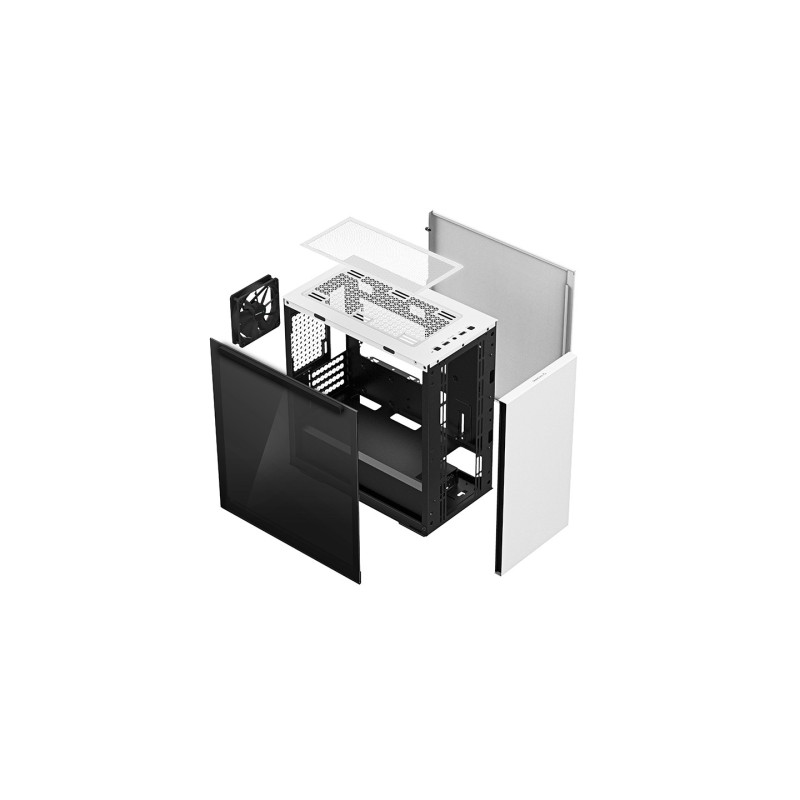 Logic PORTOS ARGB MINIDI USB 3.0 Case White Logic PORTOS ARGB MINIDI USB 3.0 Case White