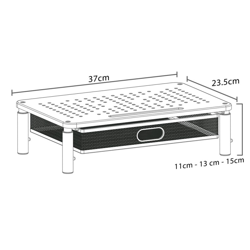 Podstawka pod monitor / laptop Maclean, 13-32 Podstawka pod monitor / laptop Maclean, 13-32