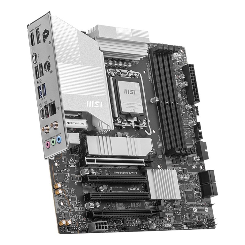 MSI PRO B860M-A WIFI motherboard Intel B860 LGA 1851 (Socket V1) micro ATX