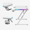 Huzaro Hero 2.5 White RGB gaming desk