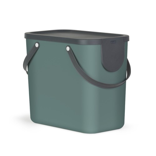 ROTHO Albula Dark green - waste sorting container - 25l ROTHO Albula Dark green - waste sorting container - 25l