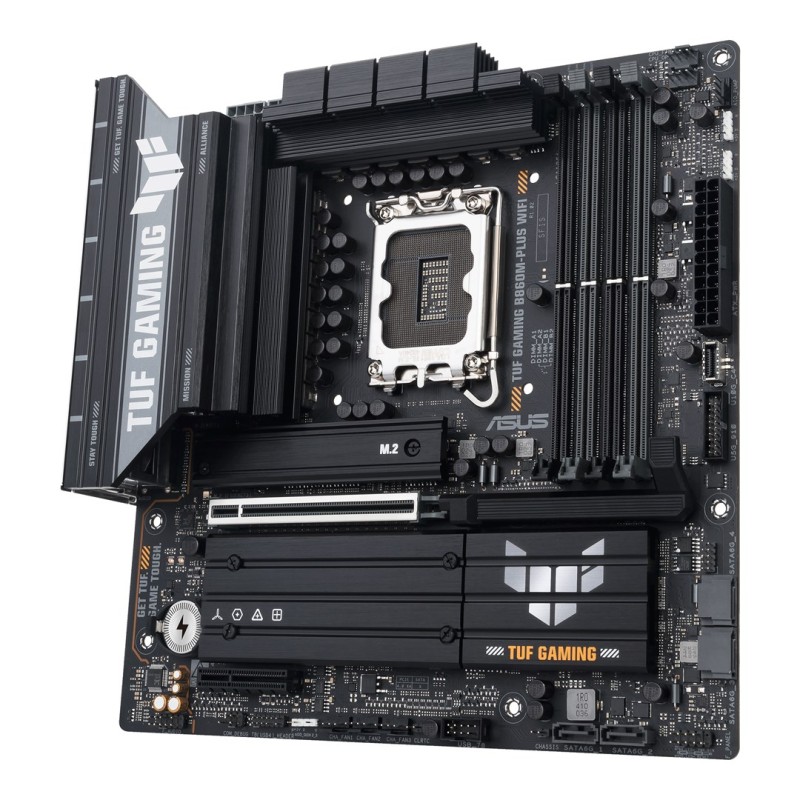 ASUS TUF GAMING B860M-PLUS WIFI Intel B860 LGA 1851 (Socket V1) micro ATX ASUS TUF GAMING B860M-PLUS WIFI Intel B860 LGA 1851 (Socket V1) micro ATX