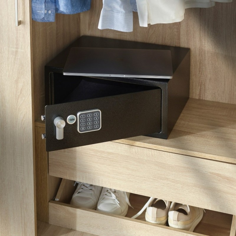 Yale YLV/200/DB2 Free Standing Safe 24 l Steel Black Yale YLV/200/DB2 Free Standing Safe 24 l Steel Black