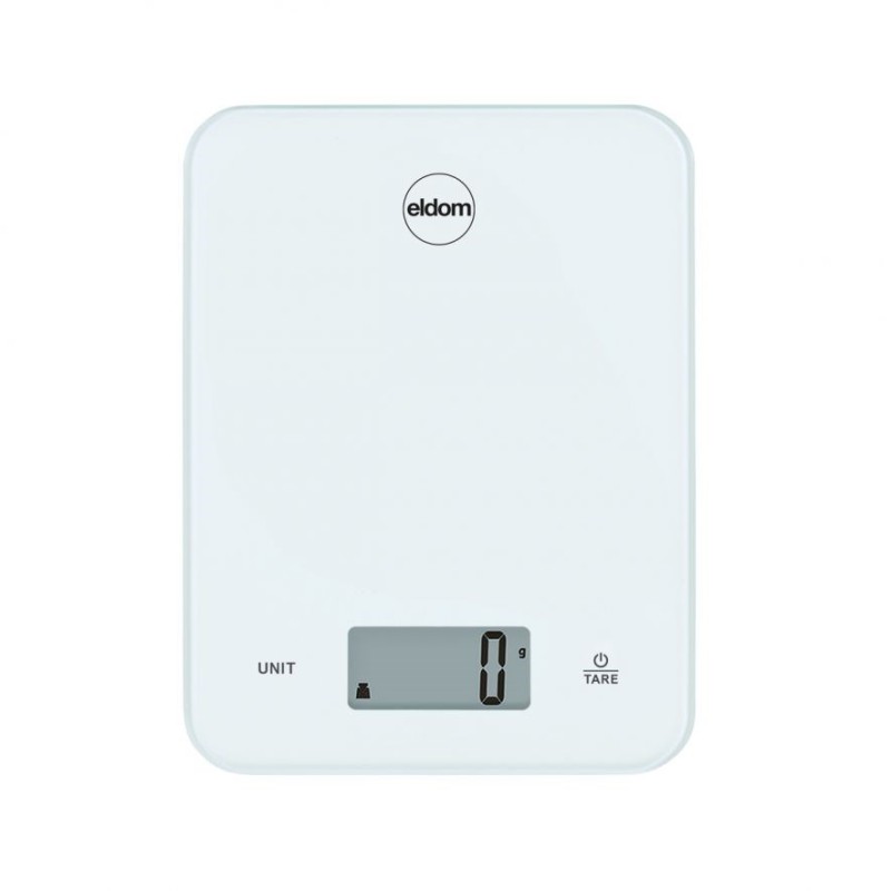 Electric kitchen scale, ARI, glass plate, white, up to 10 kg Electric kitchen scale, ARI, glass plate, white, up to 10 kg