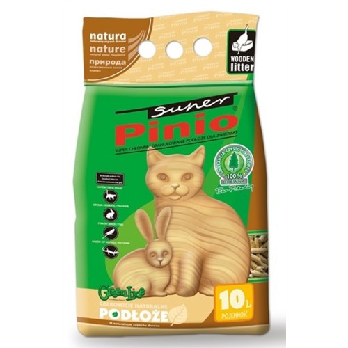 Certech Cat Litter Super Pinio Natural 10 l - Wooden Cat Litter Certech Cat Litter Super Pinio Natural 10 l - Wooden Cat Litter