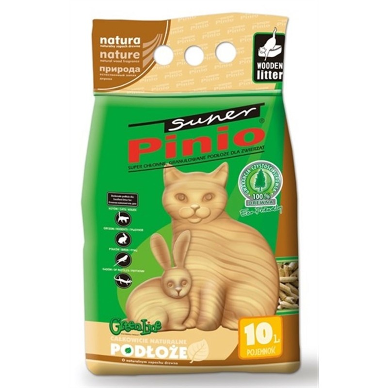 Certech Cat Litter Super Pinio Natural 10 l - Wooden Cat Litter Certech Cat Litter Super Pinio Natural 10 l - Wooden Cat Litter