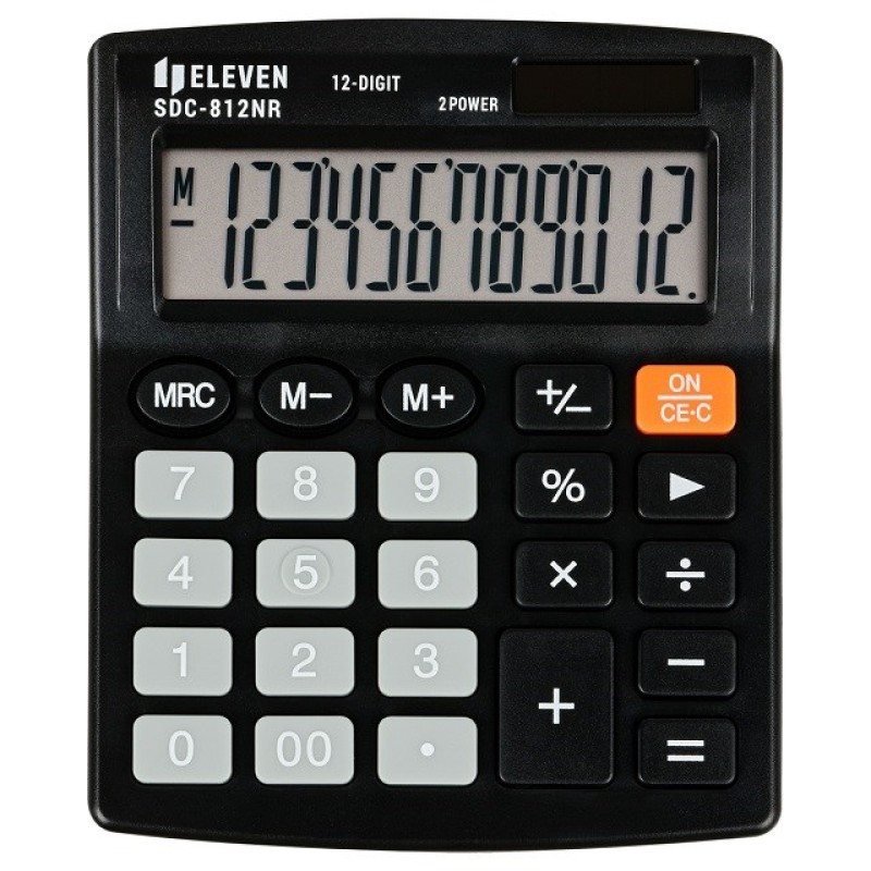Eleven office calculator SDC-812NR Eleven office calculator SDC-812NR