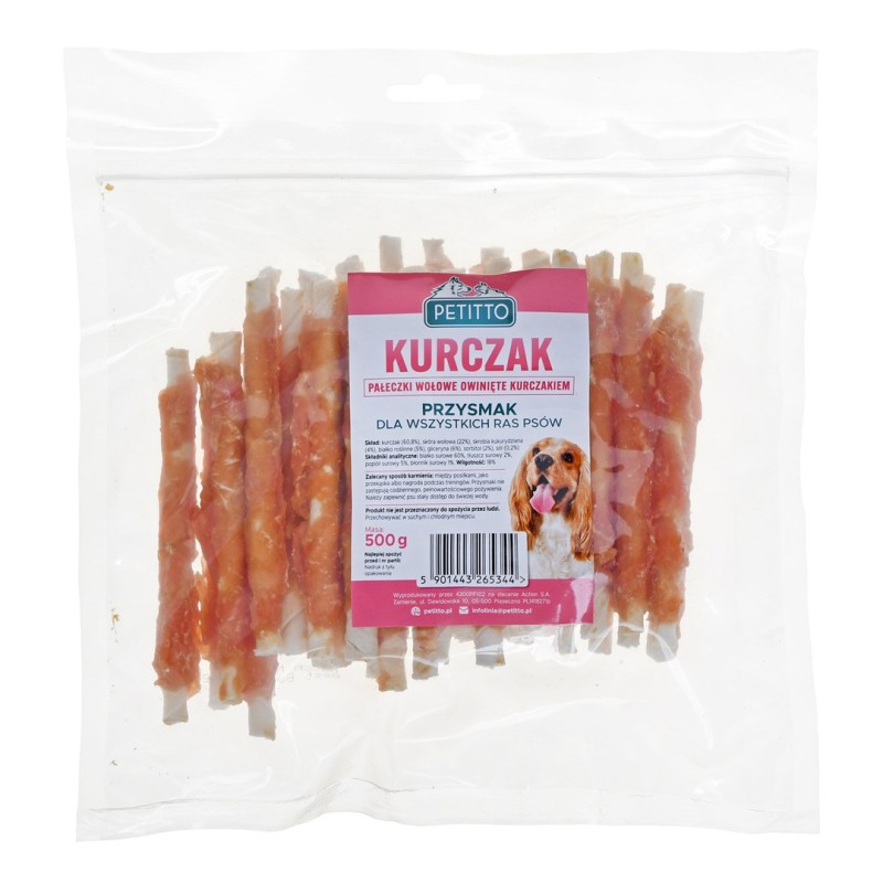 PETMEX Meat rabbit treats - dog treat - 130g PETMEX Meat rabbit treats - dog treat - 130g