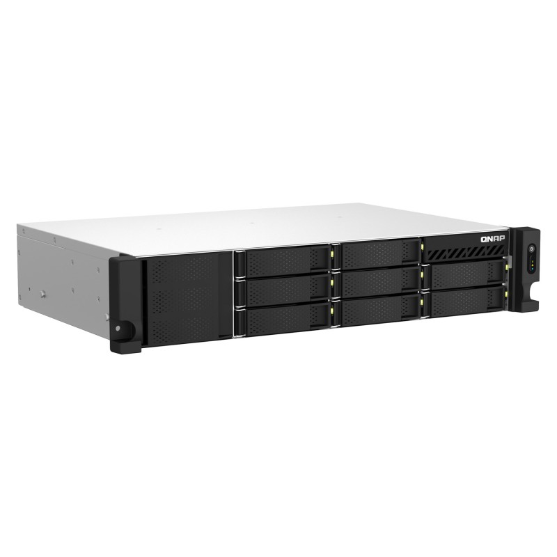 QNAP TS-864EU-RP-8G NAS/storage server Rack (2U) Ethernet LAN Black QNAP TS-864EU-RP-8G NAS/storage server Rack (2U) Ethernet LAN Black