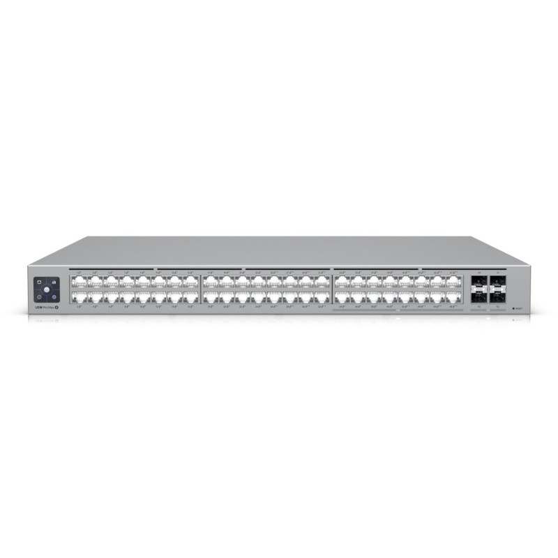 Ubiquiti USW-PRO-MAX-48-POE network switch L3 2.5G Ethernet (100/1000/2500) Power over Ethernet (PoE) Grey Ubiquiti USW-PRO-MAX-48-POE network switch L3 2.5G Ethernet (100/1000/2500) Power over Ethernet (PoE) Grey