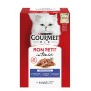 GOURMET Mon Petit Fish Mix - wet cat food - 6 x 50 g