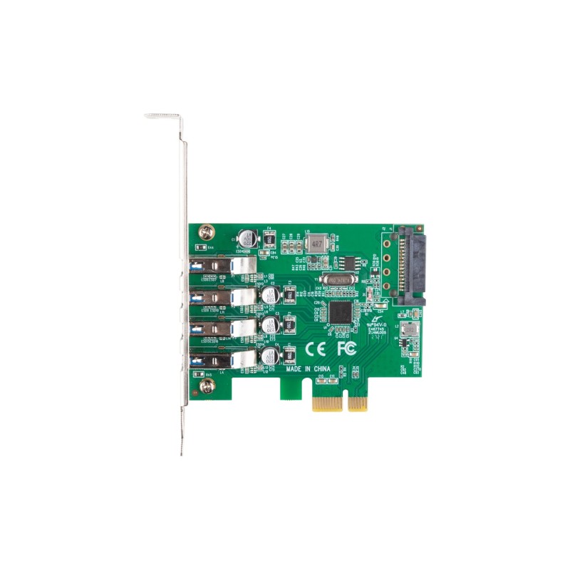 Lanberg PCE-US3-004 interface cards/adapter Internal USB 3.2 Gen 1 (3.1 Gen 1) Lanberg PCE-US3-004 interface cards/adapter Internal USB 3.2 Gen 1 (3.1 Gen 1)