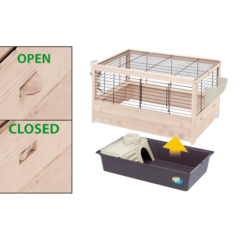 ZOLUX Neolife 100 blue - cage for domestic cavia ZOLUX Neolife 100 blue - cage for domestic cavia