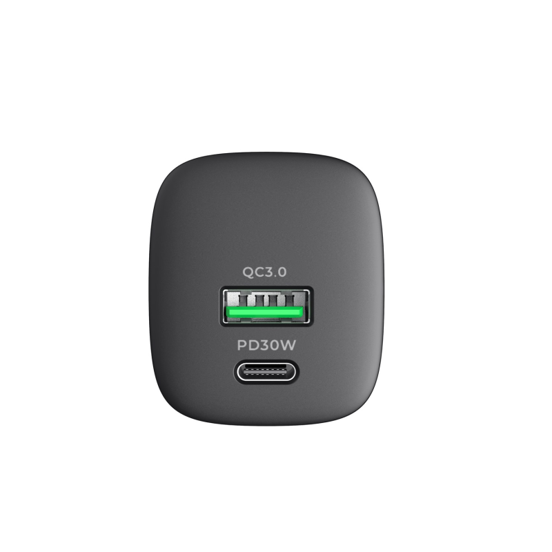Havit USB-A+USB-C Charger UC30 EU (black) Havit USB-A+USB-C Charger UC30 EU (black)