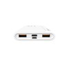 SILICON POWER QP15 Powerbank External battery 10000 mAh 2x USB QC 3.0 1x USB-C PD (SP10KMAPBKQP150W) White SILICON POWER QP15 Powerbank External battery 10000 mAh 2x USB QC 3.0 1x USB-C PD (SP10KMAPBKQP150W) White