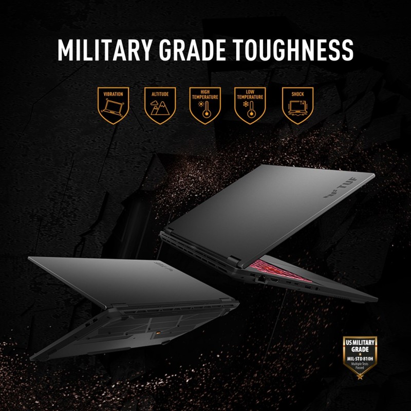 ASUS TUF Gaming A18 FA808UM-S9058 AMD Ryzen™ 7 260 Laptop 45.7 cm (18 ASUS TUF Gaming A18 FA808UM-S9058 AMD Ryzen™ 7 260 Laptop 45.7 cm (18