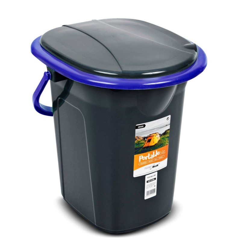 GreenBlue GB320BB Portable Travel Toilet Bucket 19L max. 130kg GreenBlue GB320BB Portable Travel Toilet Bucket 19L max. 130kg