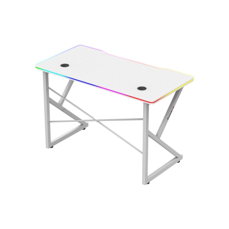 Huzaro Hero 1.7 RGB White - gaming table Huzaro Hero 1.7 RGB White - gaming table
