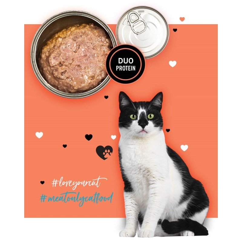 3COTY Turkey with duck - wet cat food - 80g 3COTY Turkey with duck - wet cat food - 80g