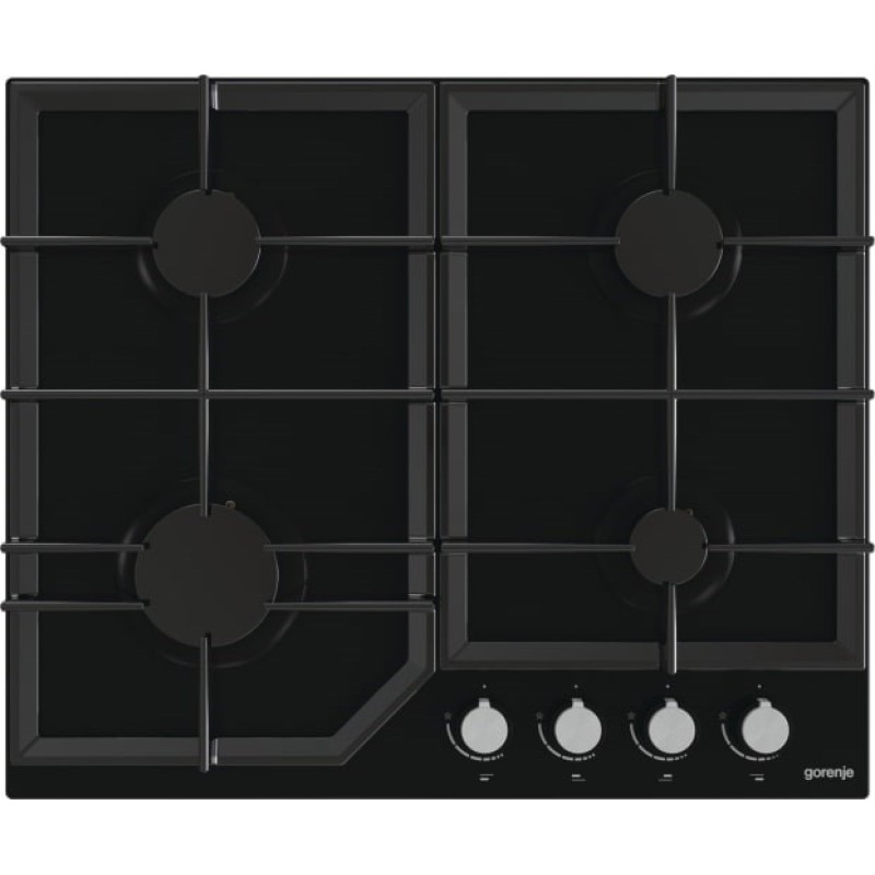 Gorenje GT641KB hob Black Built-in 60 cm Gas 4 zone(s) Gorenje GT641KB hob Black Built-in 60 cm Gas 4 zone(s)