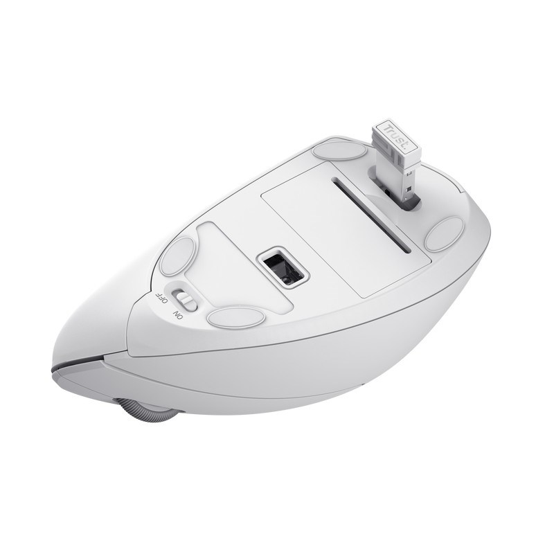 Trust Verto Vertical Ergonomic wireless mouse white (25132) Trust Verto Vertical Ergonomic wireless mouse white (25132)