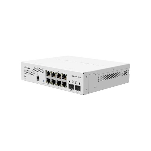 Mikrotik CSS610-8G-2S+IN network switch Gigabit Ethernet (10/100/1000) Power over Ethernet (PoE) White Mikrotik CSS610-8G-2S+IN network switch Gigabit Ethernet (10/100/1000) Power over Ethernet (PoE) White