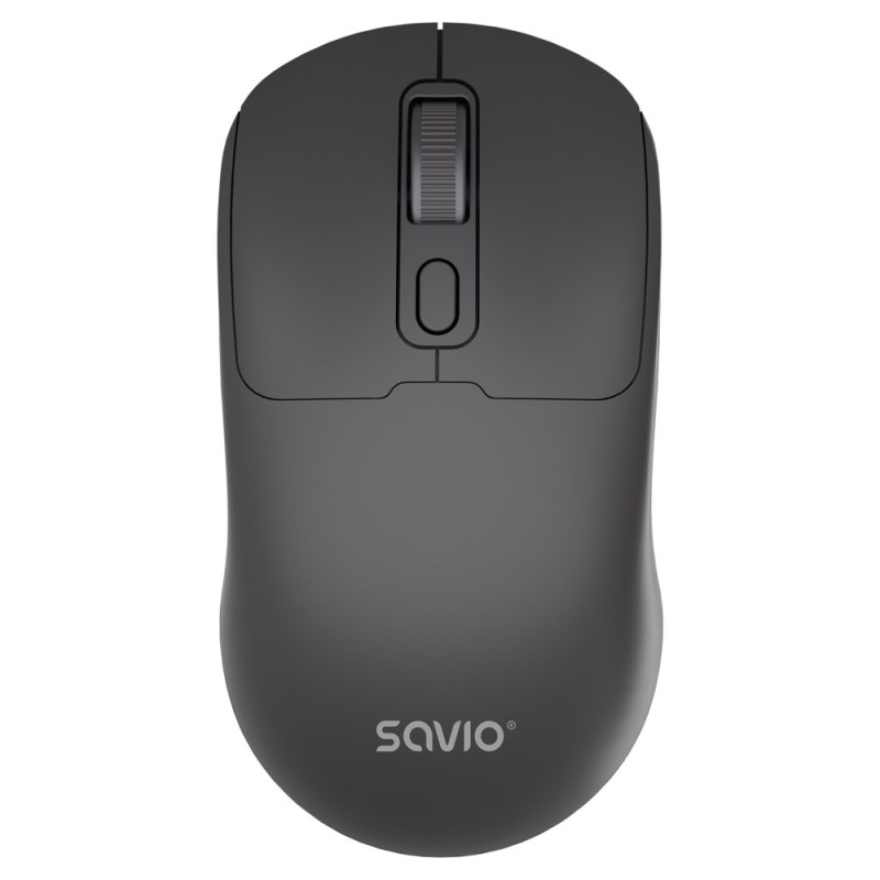 Savio MB-04 mouse Universal Ambidextrous Bluetooth IR LED 1600 DPI Savio MB-04 mouse Universal Ambidextrous Bluetooth IR LED 1600 DPI