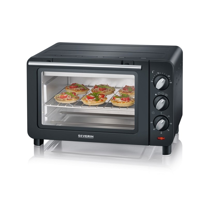 Severin TO 2042 toaster oven 14 L 1200 W Black Severin TO 2042 toaster oven 14 L 1200 W Black