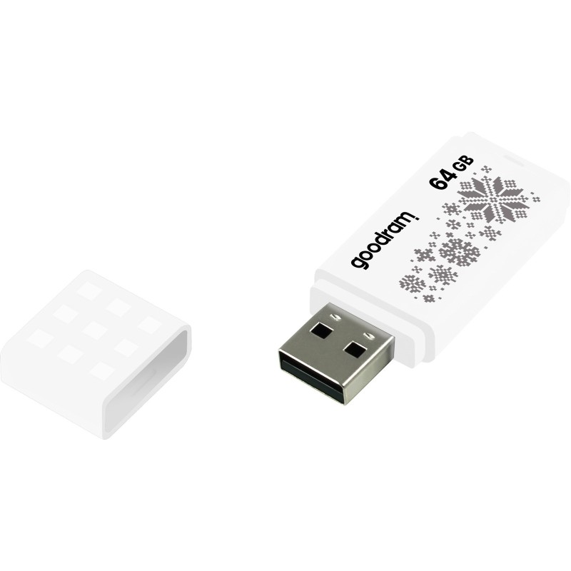 GOODRAM FLASHDRIVE 64GB UME2-WINTER WHITE USB 2.0 GOODRAM FLASHDRIVE 64GB UME2-WINTER WHITE USB 2.0