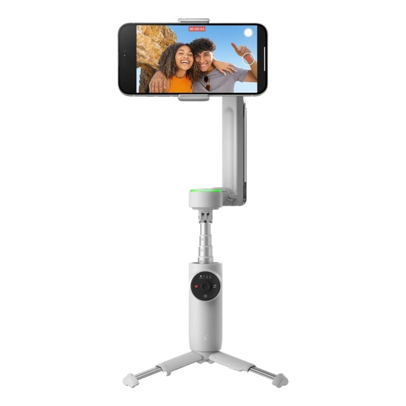 Insta360 Flow 2 AI Tracker Bundle (Stone Gray) - gimbal z modułem śledzenia AI