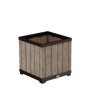 KETER 262635 garden planter ashwood