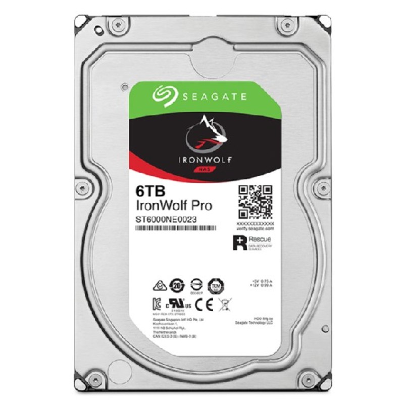 Seagate IronWolf Pro ST6000NT001 internal hard drive 3.5 Seagate IronWolf Pro ST6000NT001 internal hard drive 3.5