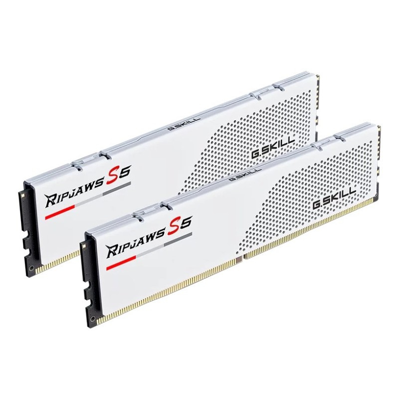 G.Skill Ripjaws S5 F5-5200J4040A48GX2-RS5W memory module 96 GB 2 x 48 GB DDR5 5200 MHz G.Skill Ripjaws S5 F5-5200J4040A48GX2-RS5W memory module 96 GB 2 x 48 GB DDR5 5200 MHz