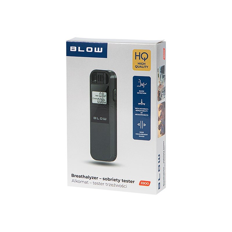 Alkomat-tester trzeźwości BLOW 3300 Alkomat-tester trzeźwości BLOW 3300