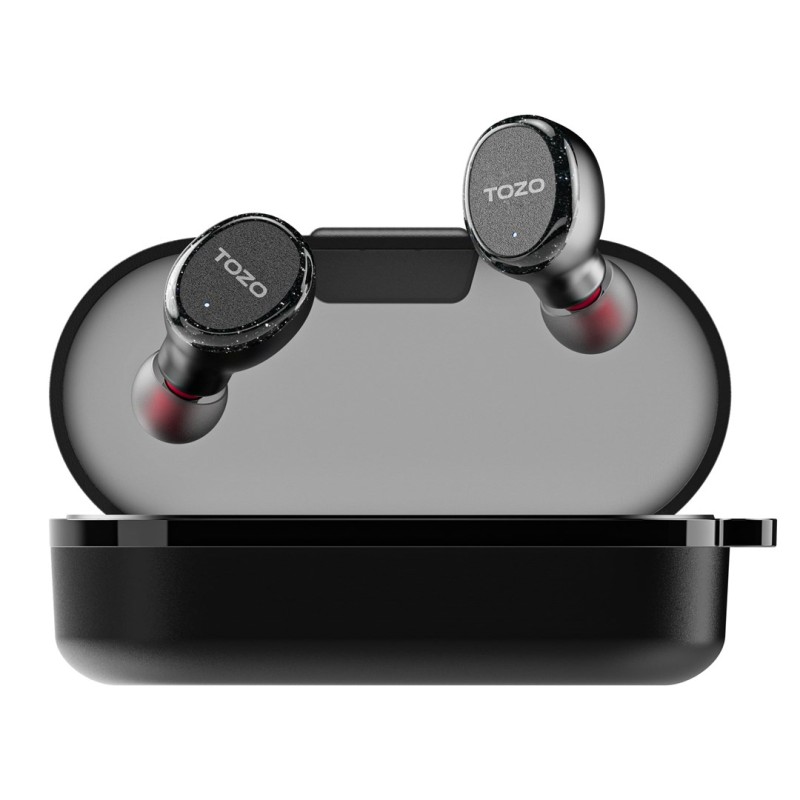 TOZO T10S True Wireless Stereo (TWS) In-Ear USB Type-C Bluetooth Headset Black TOZO T10S True Wireless Stereo (TWS) In-Ear USB Type-C Bluetooth Headset Black