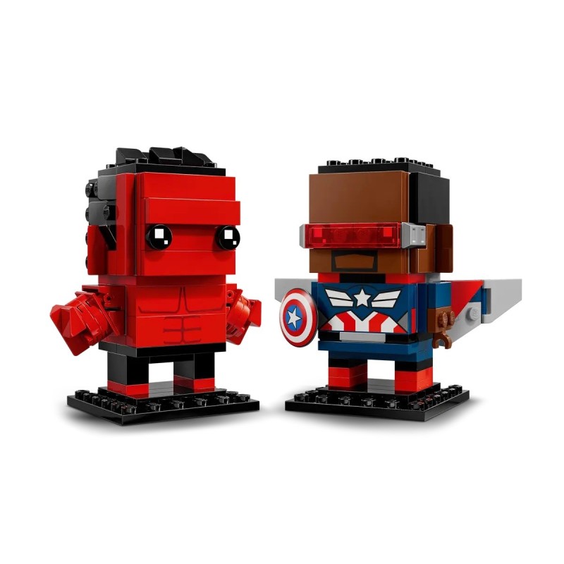 LEGO 40668 Super Heroes - Figurki Kapitana Ameryki i Czerwonego Hulka LEGO 40668 Super Heroes - Figurki Kapitana Ameryki i Czerwonego Hulka