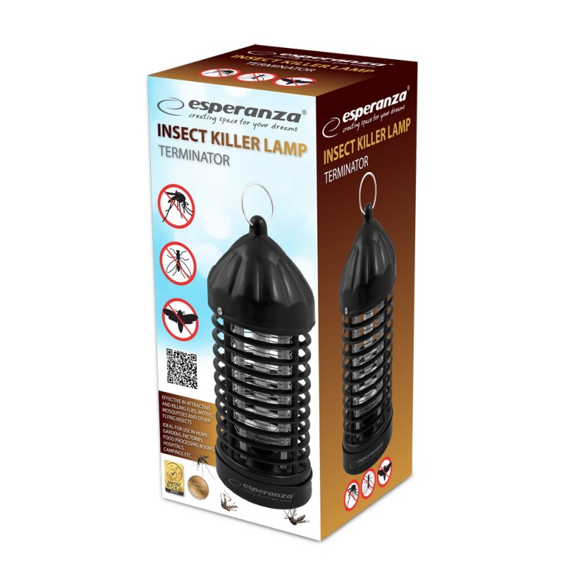Esperanza EHQ005 ELECTRIC INSECT UV LAMP Black Esperanza EHQ005 ELECTRIC INSECT UV LAMP Black