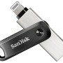 SanDisk iXpand USB flash drive 64 GB USB Type-A / Lightning 3.2 Gen 2 (3.1 Gen 2) Black, Silver