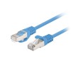 PATCHCORD KAT.6 FTP 0.5M NIEBIESKI FLUKE PASSED LANBERG 10-PACK