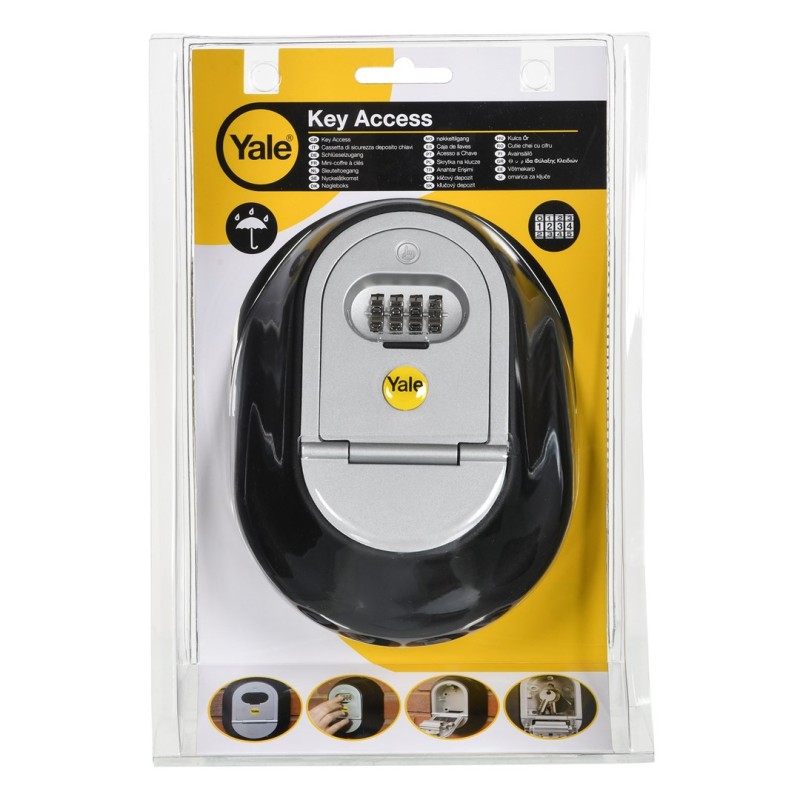 Yale Y500/187/1 Key box opened with combination lock Yale Y500/187/1 Key box opened with combination lock