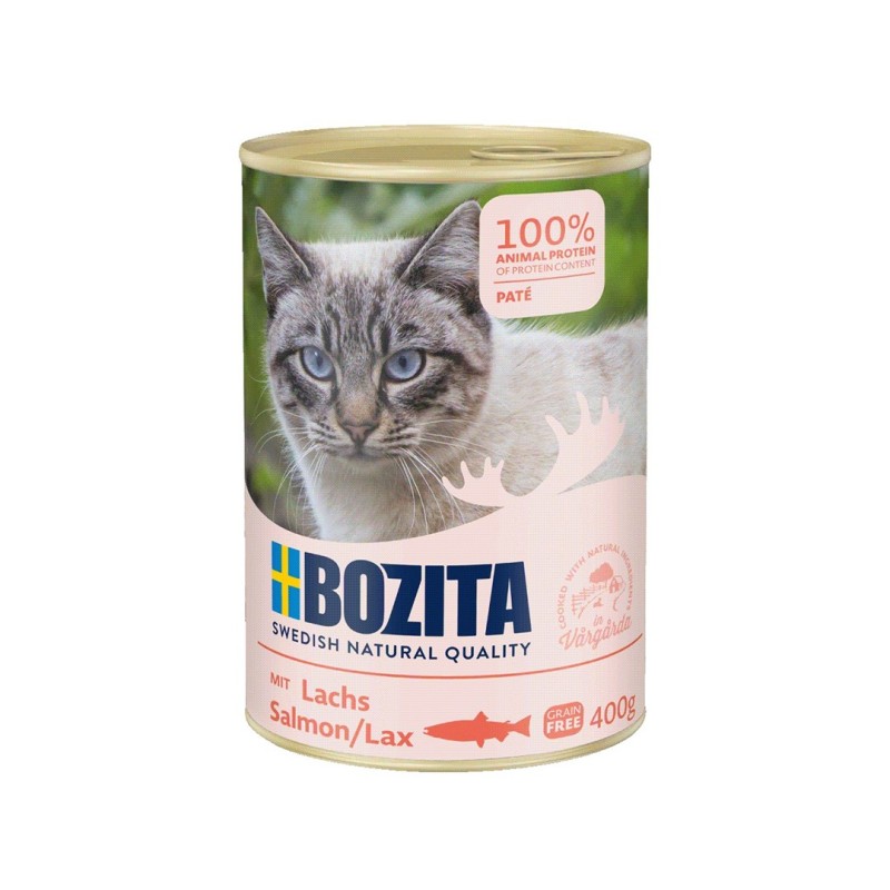 BOZITA Salmon Pate - wet cat food - 400g