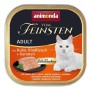 ANIMONDA Vom Feinsten Adult Chicken, beef and carrots - wet cat food - 100g