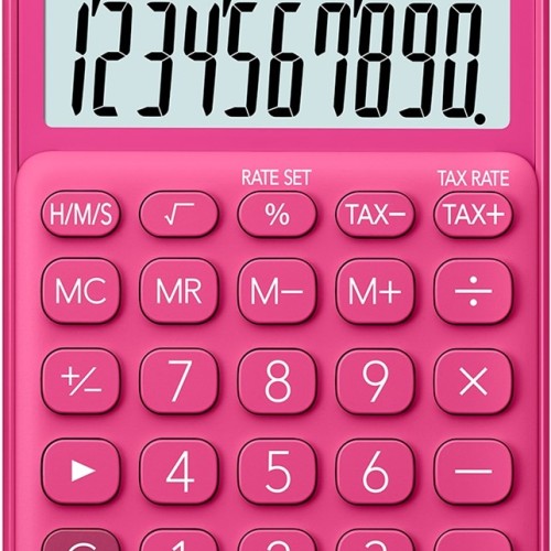 CASIO CALCULATOR POCKET SL-310UC-RD RED, 10 DIGIT DISPLAY CASIO CALCULATOR POCKET SL-310UC-RD RED, 10 DIGIT DISPLAY