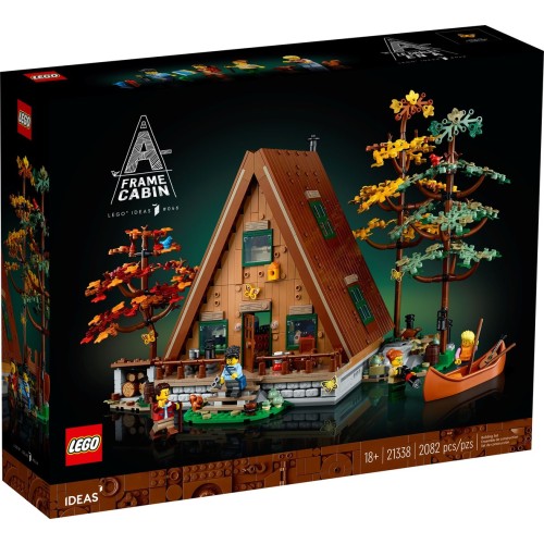 LEGO IDEAS 21338 A-SHAPED HUT LEGO IDEAS 21338 A-SHAPED HUT