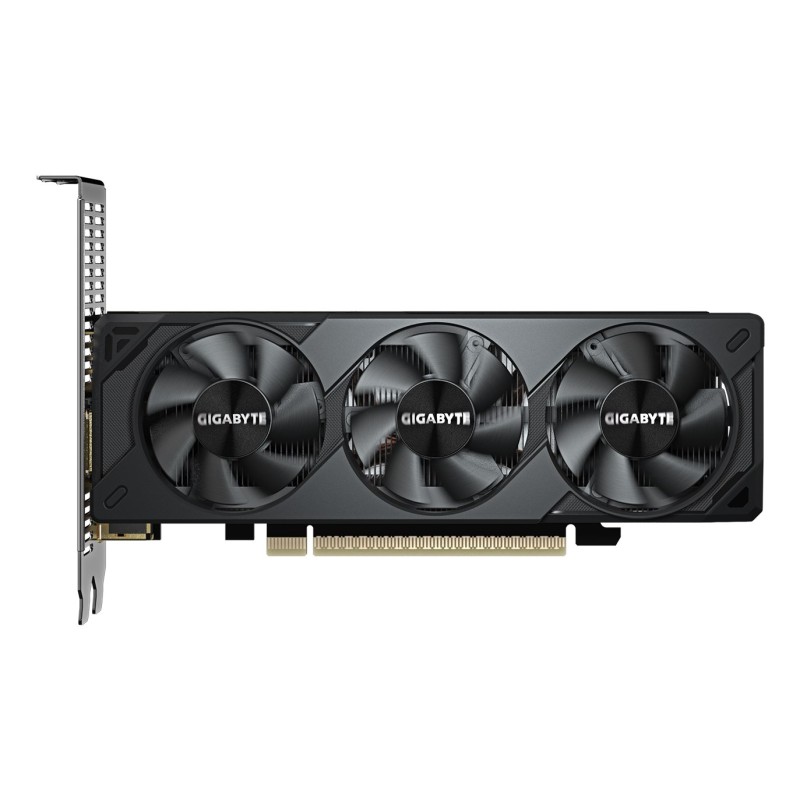 GIGABYTE GeForce RTX 5060 OC Low Profile 8G Graphics Card - 8GB GDDR7, 128bit, PCI-E 5.0, 2512 MHz Core Clock, 3 x DisplayPort, 1 x HDMI, GV-N5060OC-8GL GIGABYTE GeForce RTX 5060 OC Low Profile 8G Graphics Card - 8GB GDDR7, 128bit, PCI-E 5.0, 2512 MHz Core Clock, 3 x DisplayPort, 1 x HDMI, GV-N5060OC-8GL