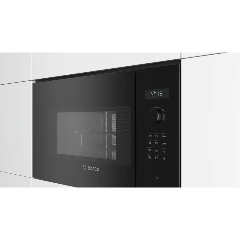 Bosch Serie 6 BEL554MB0 microwave Built-in Combination microwave 25 L 900 W Black, Stainless steel Bosch Serie 6 BEL554MB0 microwave Built-in Combination microwave 25 L 900 W Black, Stainless steel
